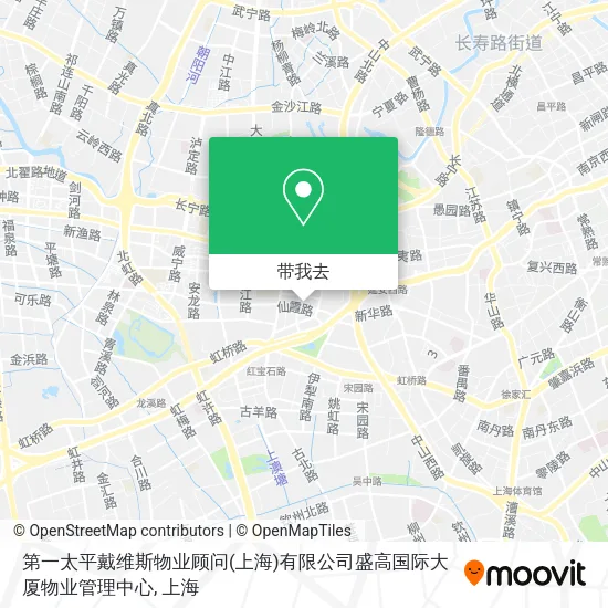 第一太平戴维斯物业顾问(上海)有限公司盛高国际大厦物业管理中心地图