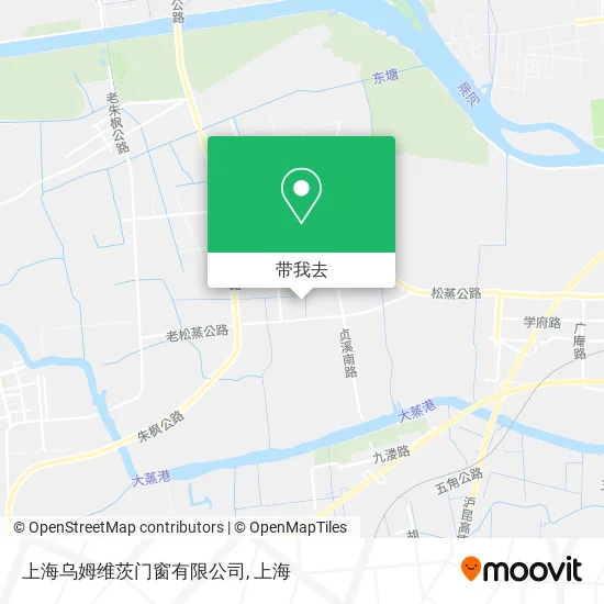上海乌姆维茨门窗有限公司地图