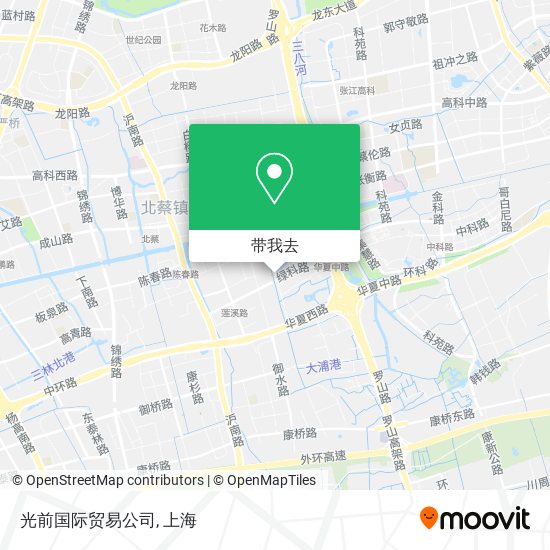 光前国际贸易公司地图