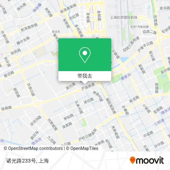 诸光路233号地图