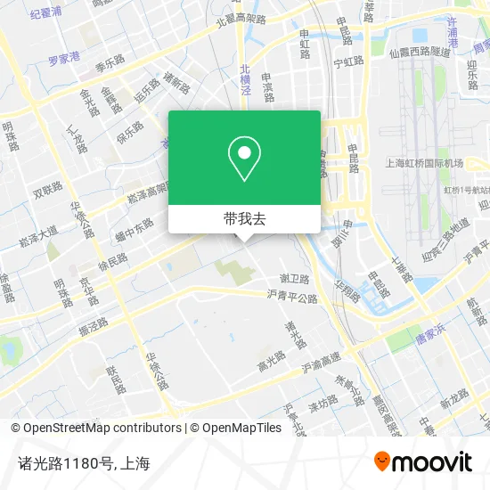 诸光路1180号地图