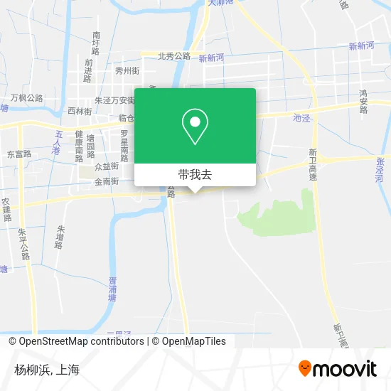 杨柳浜地图
