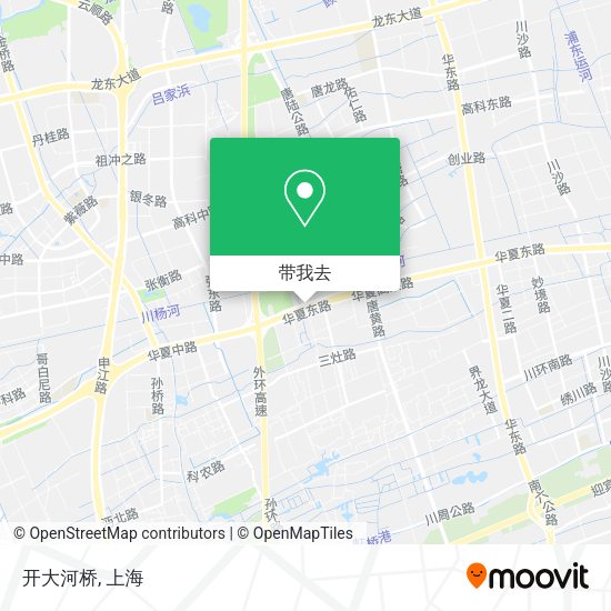 开大河桥地图