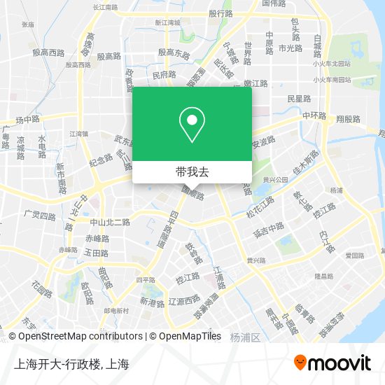 上海开大-行政楼地图
