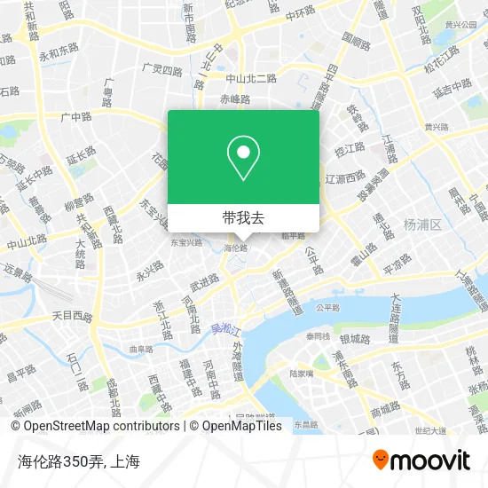 海伦路350弄地图