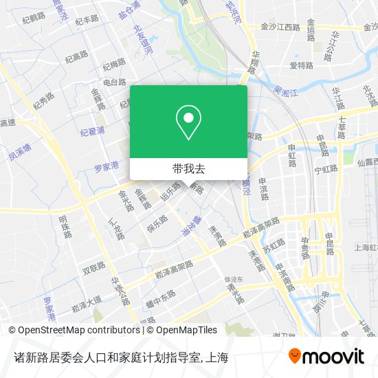 诸新路居委会人口和家庭计划指导室地图