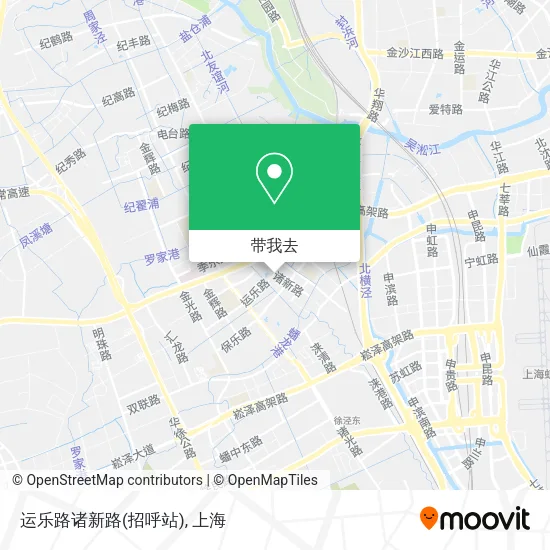 运乐路诸新路(招呼站)地图