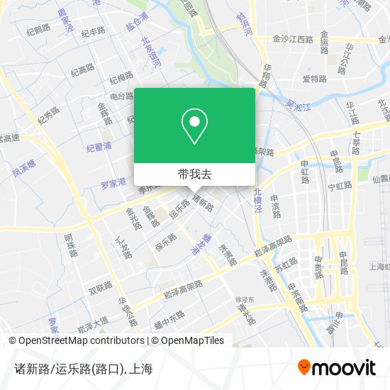 诸新路/运乐路(路口)地图