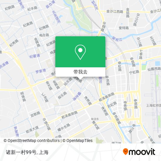 诸新一村99号地图