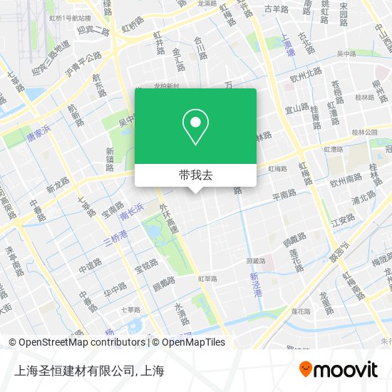 上海圣恒建材有限公司地图