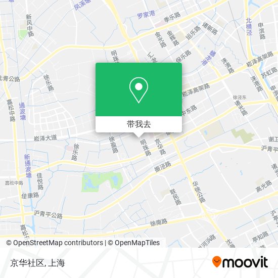 京华社区地图