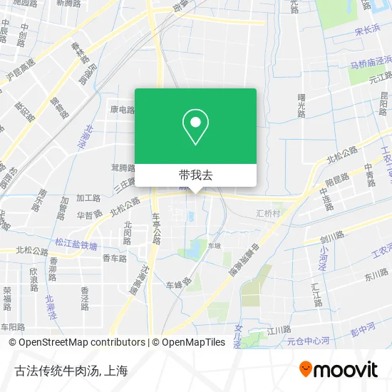古法传统牛肉汤地图