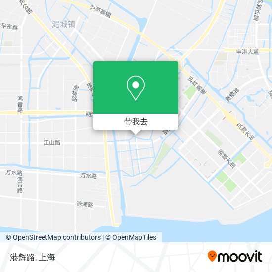 港辉路地图
