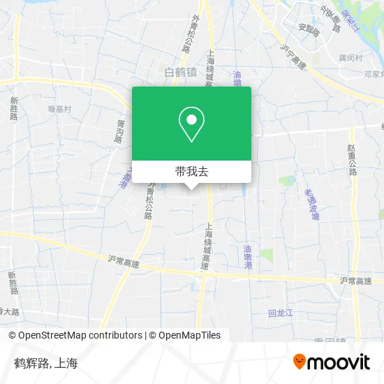 鹤辉路地图