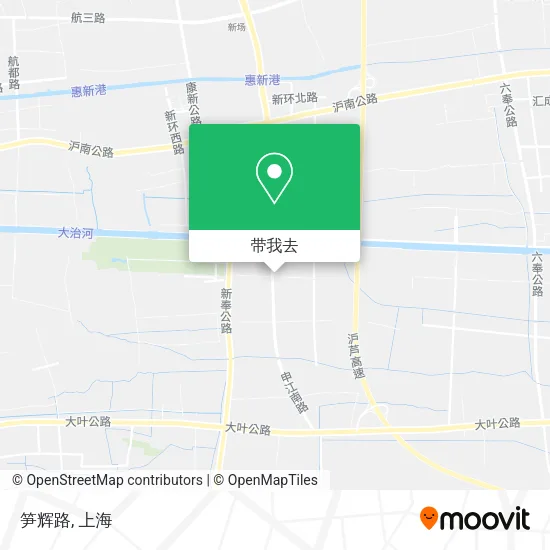 笋辉路地图
