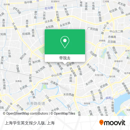 上海学生英文报少儿版地图