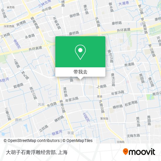 大胡子石膏浮雕经营部地图