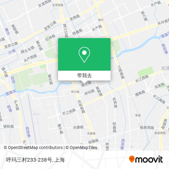 呼玛三村233-238号地图