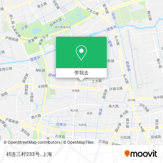 祁连三村233号地图