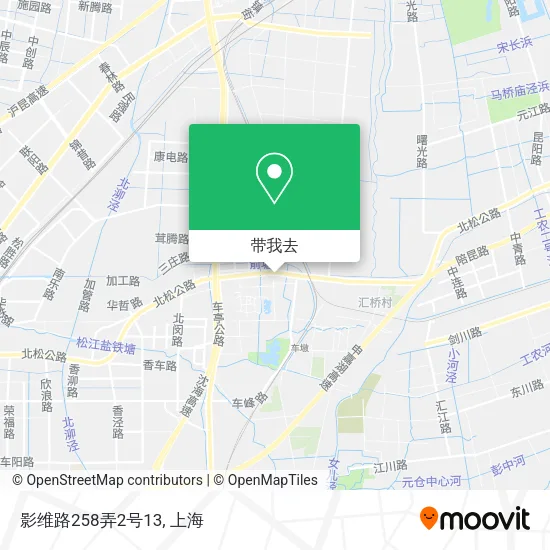 影维路258弄2号13地图
