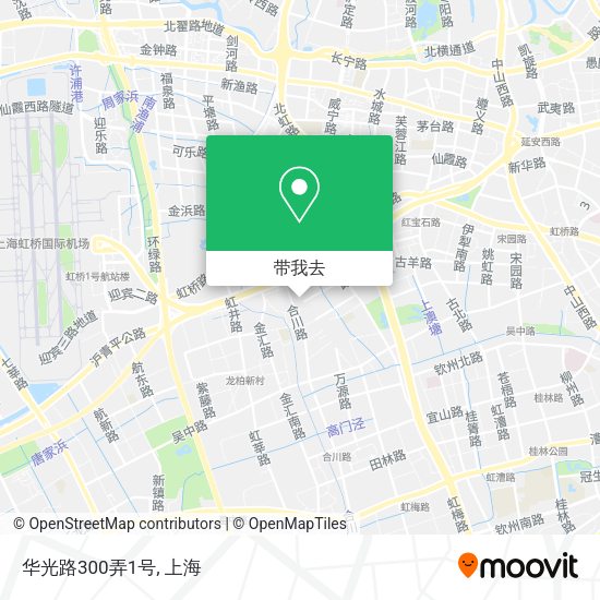 华光路300弄1号地图