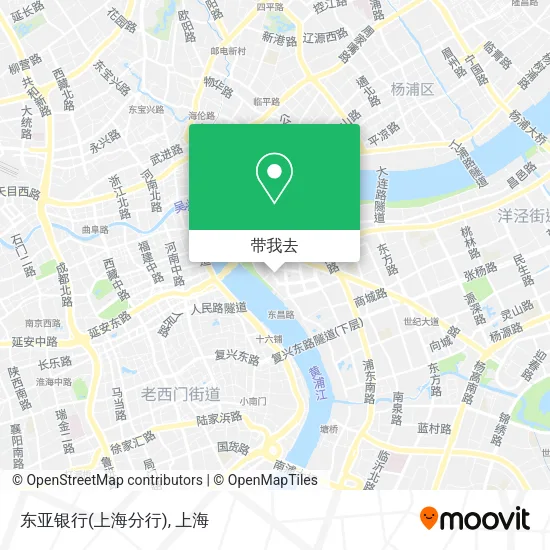 东亚银行(上海分行)地图