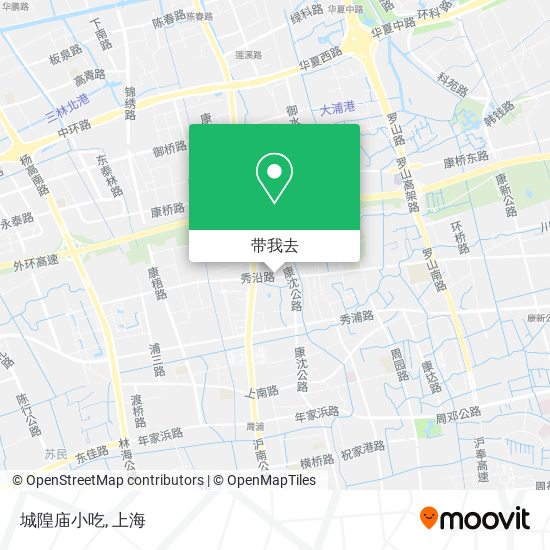 城隍庙小吃地图