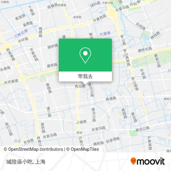 城隍庙小吃地图