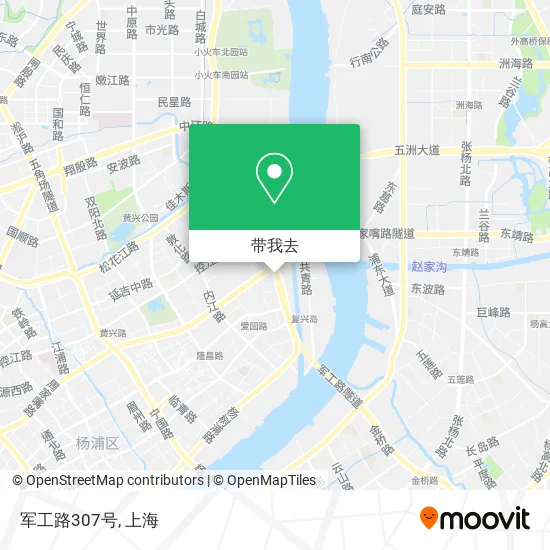 军工路307号地图