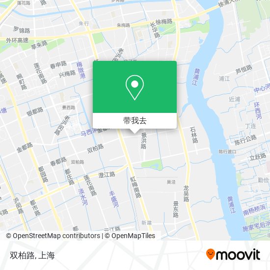 双柏路地图