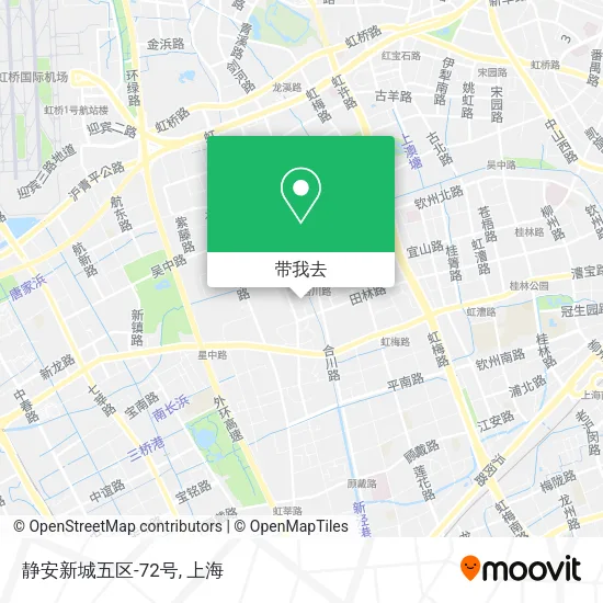 静安新城五区-72号地图