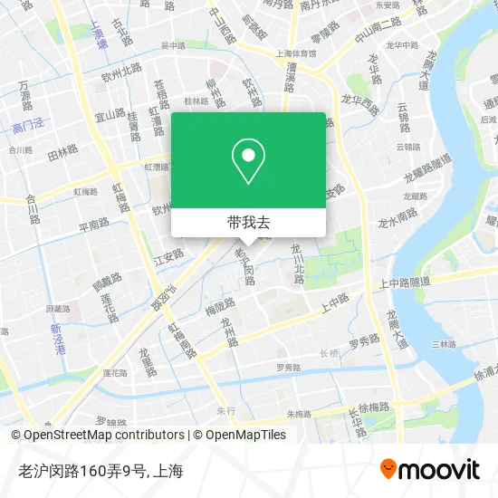 老沪闵路160弄9号地图