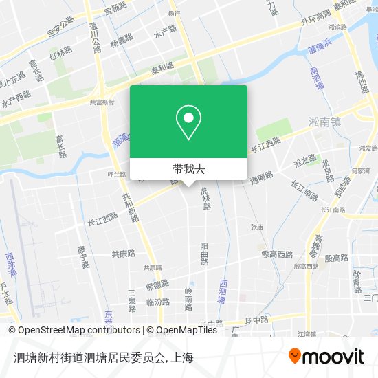 泗塘新村街道泗塘居民委员会地图
