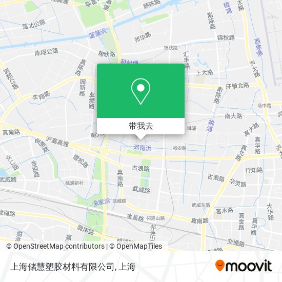 上海储慧塑胶材料有限公司地图