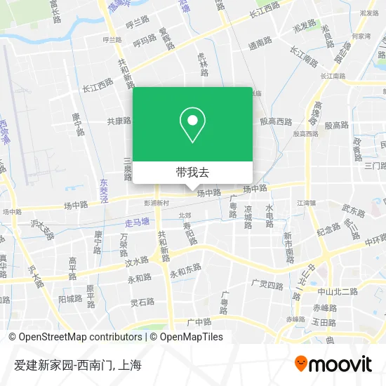 爱建新家园-西南门地图