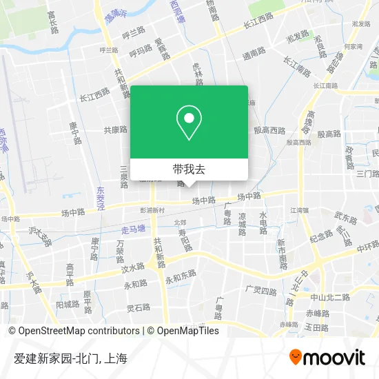 爱建新家园-北门地图