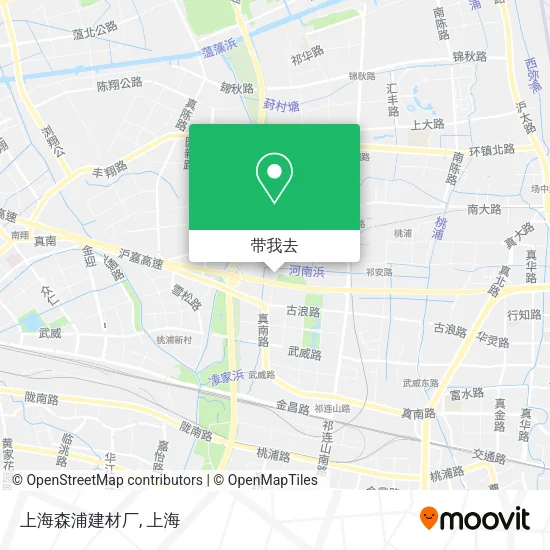 上海森浦建材厂地图