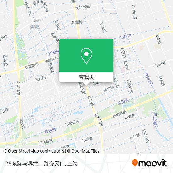 华东路与界龙二路交叉口地图