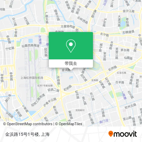 金浜路15号1号楼地图