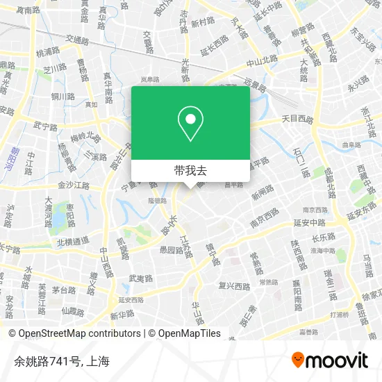 余姚路741号地图