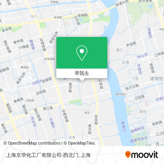 上海京华化工厂有限公司-西北门地图