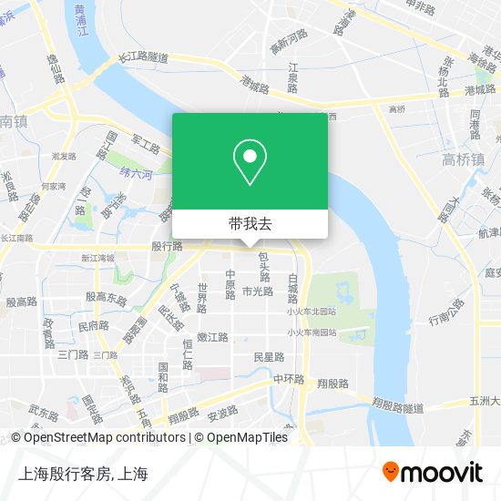 上海殷行客房地图