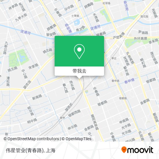 伟星管业(青春路)地图