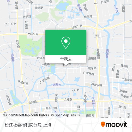 松江社会福利院分院地图