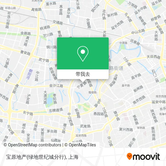 宝原地产(绿地世纪城分行)地图