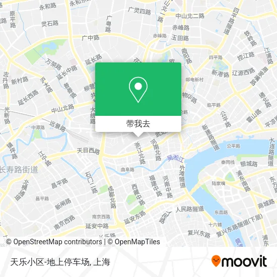 天乐小区-地上停车场地图