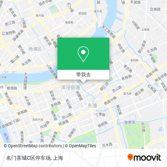 名门茶城C区停车场地图