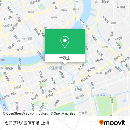 名门茶城C区停车场地图