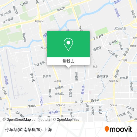 停车场(岭南翠庭东)地图