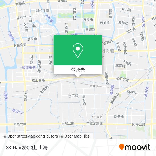 SK Hair发研社地图